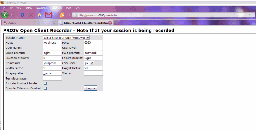 Open Client Recorder