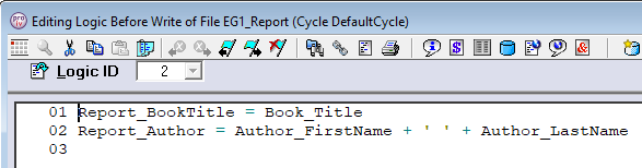 Walkthrough with before write