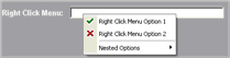 Right Click Control Bar Type